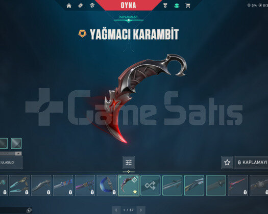 YAĞMACI KARAMBİT/KÖKEN/İYON E-POSTALI HESAP