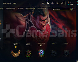 TR Gold 3 | 6 Kostüm - 31 Hero | LoL Hesap