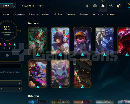 TR | 91 Level 21 Kostüm