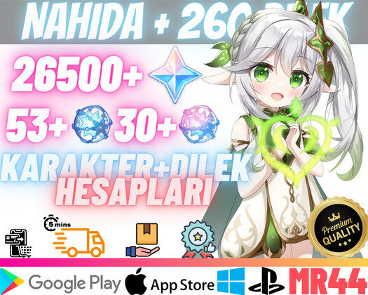 EU | MR44 Nahida + 260Dilek - 26500Köken53+30Yazgı