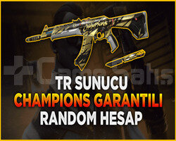 TR SUNUCU -CHAMPİON GARANTİLİ - DOLU HESAPLAR