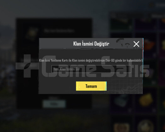 10 SV PUBG KLAN İSİM DEĞİŞTİRME AKTİF