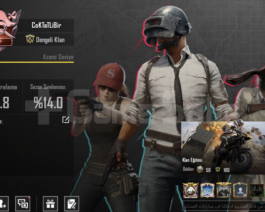 10 SV PUBG KLAN İSİM DEĞİŞTİRME AKTİF