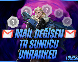 TR SUNUCU DERECELİ HAZIR MAİL DEĞİŞEN UNRANKED