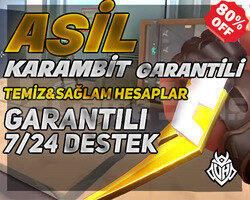 Asil Karambit Garantili+ Bol Skin ve Bıçaklı Hesap