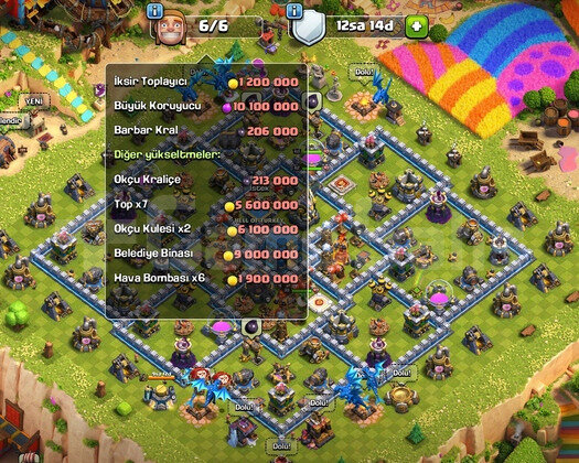 Belediye Binası 12 Max & 6 İnşaatçı & 7  Kostüm