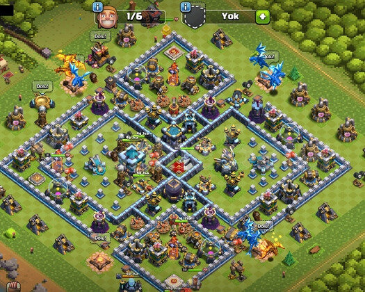 Belediye Binası 13 Max & 6 İnşaatçı & 199 Level