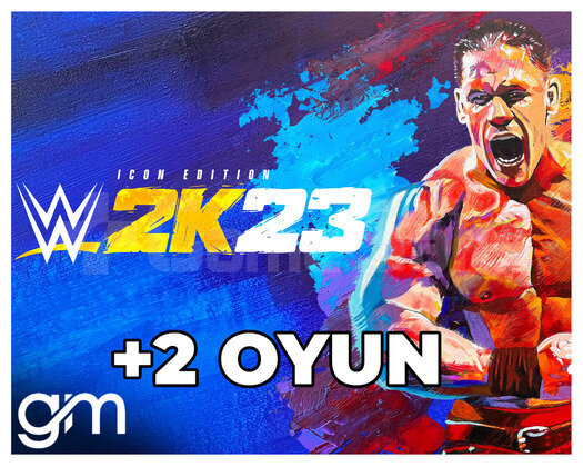 WWE 2K23 Icon E. + 2 Oyun + Garanti