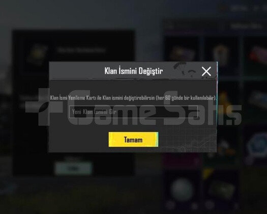 9.9 SEVİYE KLAN / İSİM DEĞİŞME AKTİF/ ANINDA TESLİ