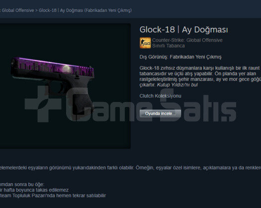 İlk Sahibinden Steam Hesabı