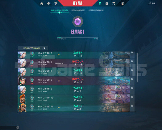 DİA 1 YUKSEK RMRLI HESAP