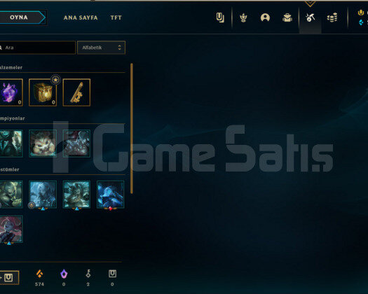 TR GOLD2 8 WİN HARD SMURF FIRSAT HESABI