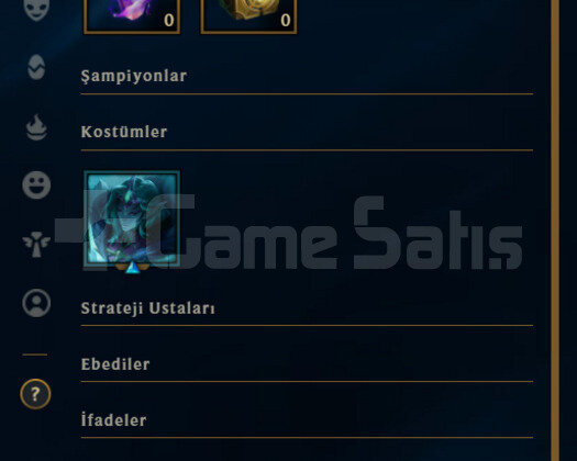 TR Gold 4 | 5 Kostüm - 33 Hero | LoL Hesap