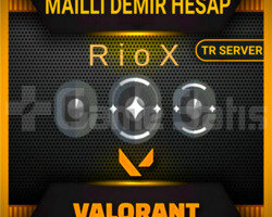 VALORANT TR DEMİR 3 HESAP OTOMATİK TESLİMAT!