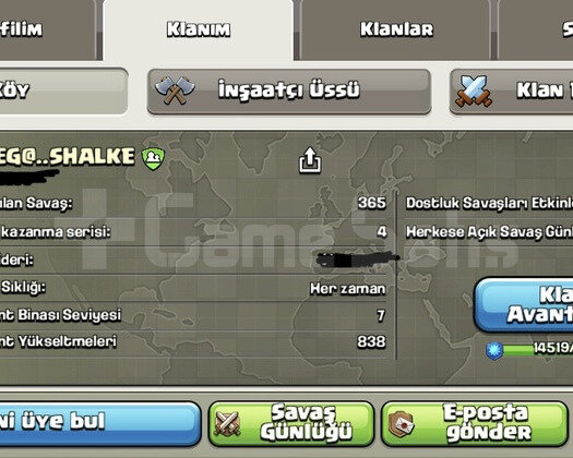 16 LEVEL MUHTEŞEM KLAN
