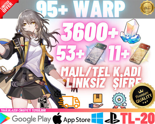EU | TL20 95+ WARP - 3600JADE + 53+11PASS