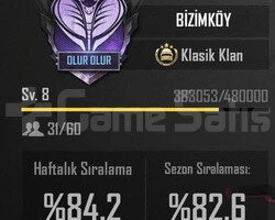 8.9 SEVİYE KLAN / ANINDA TESLİMAT