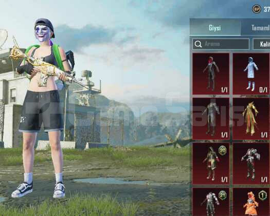 M4 5 SV. AKM UZİ AWM MG 4 SEVİYE TEMİZ BAĞLI