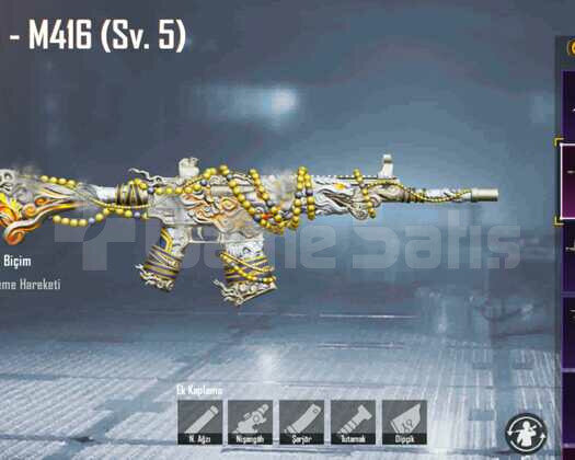 M4 5 SV. AKM UZİ AWM MG 4 SEVİYE TEMİZ BAĞLI