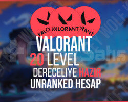 20 Level Unranked Hesap