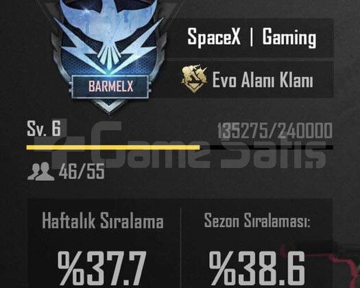 6.6 SEVİYE KLAN İSİM DEĞİŞME AKTİF / ANINDA TESLİM