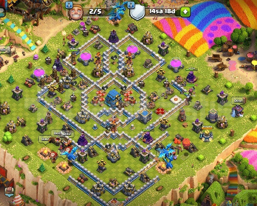 Clash of clans bb12 uygun hesap