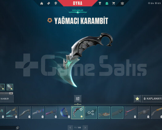 YAĞMACI KARAMBİT/İYON/ASİL E-POSTALI HESAP