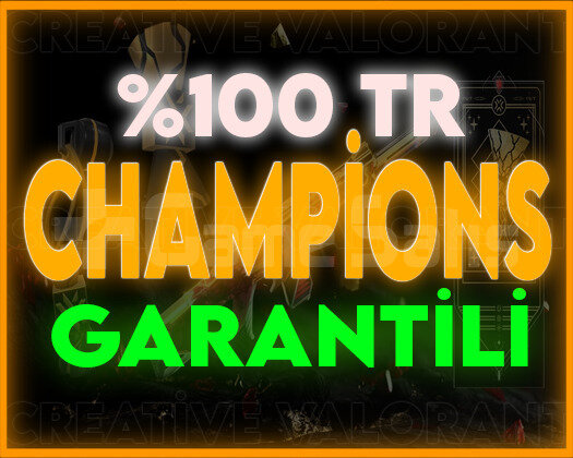 TR SUNUCU / CHAMPİONS SKİN / ÖZEL STOK + GARANTİ