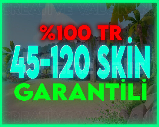 TR SUNUCU / 45-120 SKİN / ÖZEL STOK + GARANTİ