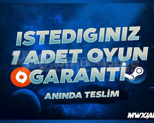 İstediğiniz 1 Oyun | Sınırsız Garanti | PC