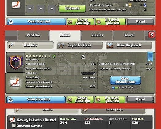 22 LEVEL MUHTEŞEM TÜRK KLANI + EKİPLİ