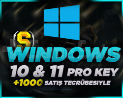WİNDOWS 10 & 11 PRO KEY + Garanti