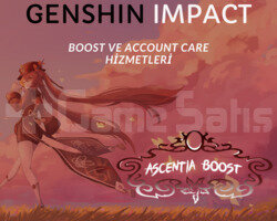 GENSHIN IMPACT ACC-CARE/BOOST/ABYSS HİZMETLERİ