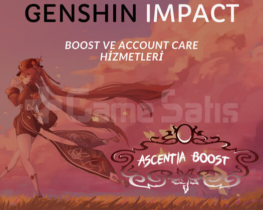 GENSHIN IMPACT ACC-CARE/BOOST/ABYSS HİZMETLERİ