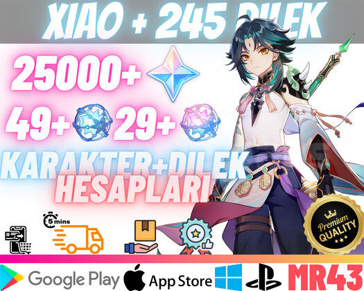 EU | MR43 Xiao + 245Dilek - 25000Köken 49+29Yazgı
