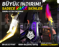 Nadir Skin Garantili + SINIRSIZ DEĞİSİM + En Ucuz