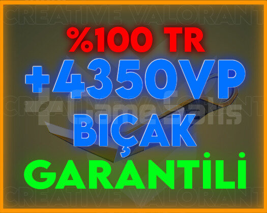 TR SUNUCU / +4350VP BIÇAK  / ÖZEL STOK + GARANTİ