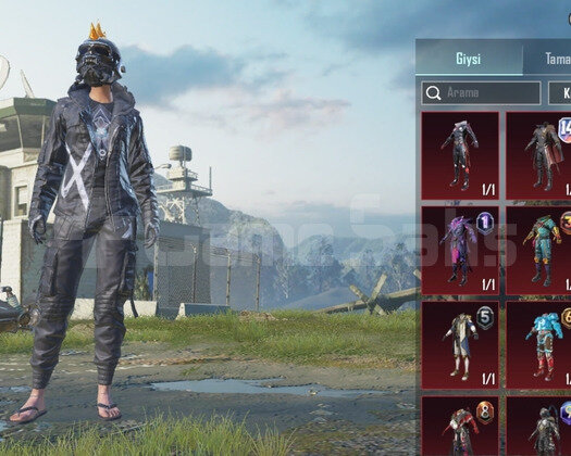 FUL TDM KOMBİNLİ DİKENLİ KASKLI