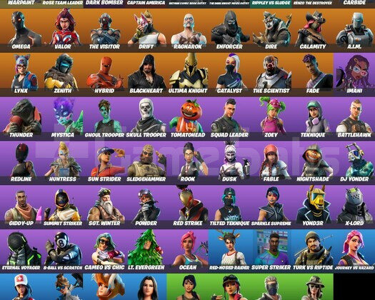 SKULL VE GHOUL TROOPER 71 SKİN E-POSTALI HESAP