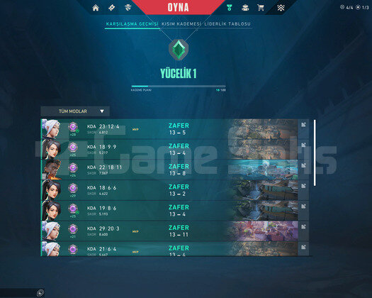 Immo elo Yücelik 1 Hesap / İLK MAİL / NO-LOSE