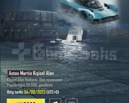 2000 UC DEĞERİNDE ASTON MARTİN 50.000 POP ANINDA T