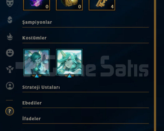 TR Gold 3 | 8 Kostüm - 29 Hero | LoL Hesap