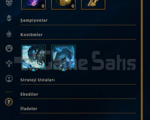 TR Gold 4 | 10 Kostüm - 49 Hero | LoL Hesap