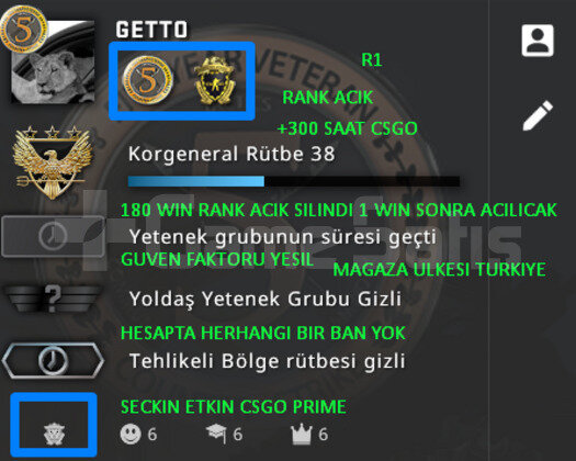 2 MADALYA | RANK ACIK | MAGAZA TR YESIL FAKTOR