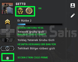 2 MADALYA | PRIME CSGO | MAGAZA TR YESIL FAKTOR