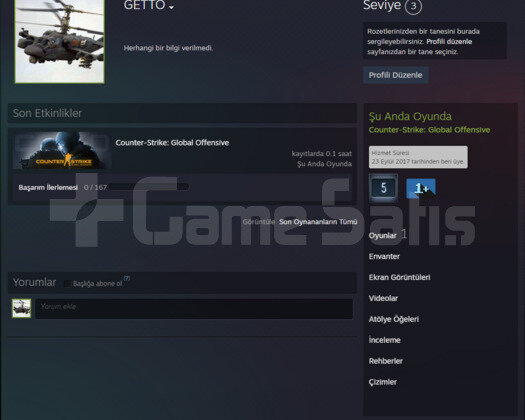 2 MADALYA | PRIME CSGO | MAGAZA TR YESIL FAKTOR