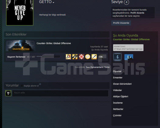 2 MADALYA | PRIME CSGO | MAGAZA TR YESIL FAKTOR