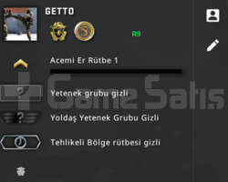 5+SADAKAT 2 MADALYA FULL PRIME CSGO HESABI
