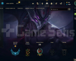 LOL PLAT 4 HESAP BOL SKİNLİ MAİL DEVREDİLECEKTİR!!