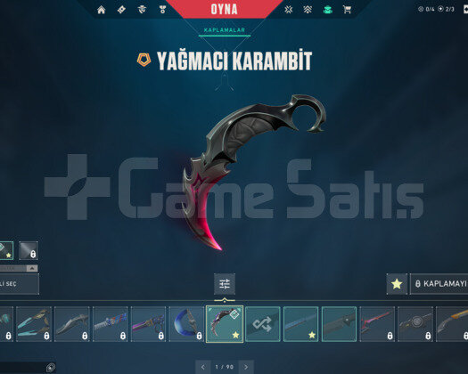 YAĞMACI KARAMBİT/IŞIK MUHAFIZI/ONİ E-POSTA HESAP